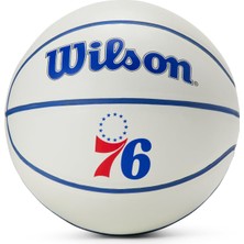 Die Grup Wılson Nba Takım Imzası Mini Basketbol - Philadelphia 76ERS