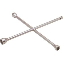 Die Grup Izeltaş 1975091322 1/2 Adaptörlü Istavroz Bijon Anahtar, Krom, 17 x 19/22 x 1/2