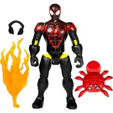 Die Grup Mixmashers Marvel Miles Morales Spider-Man Karıştır ve Eşleştir Aksiyon Figürü ve Aksesuarları