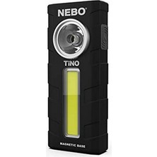 Die Grup Nebo NB6809 Tino Led/cob Çalışma Lambası, Siyah, 300 Lümen, 3 Aaa Alkalin