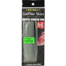 Die Grup Fish Arrow Luminova Normal Tai Rubber Etek Luminova Glow (2 Adet/paket) Olta