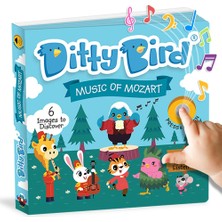 Die Grup Ditty Bird Küçük Çocuklar Için Müzik Kitapları, Klasik Müzik ve Çocuk Şarkıları ile Eğlence, Mozart Müzik Kitabı, 1 Ila 3 Yaş Arası Küçük Çocuklar Için Etkileşimli Kitaplar, Sağlam Bebek Ses Kitapları