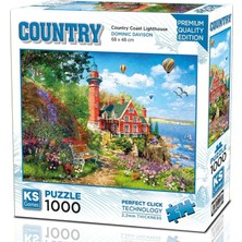 Die Grup Ks Games 1000 Parçalık Country Coast Lighthouse Deniz Feneri Puzzle - 20817 - Dominic Davison