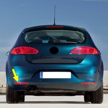 Die Grup VASS41 Arka Tampon Sol Reflektörü 1P0945105B Seat Leon 2 ile Uyumlu 2006-2009