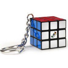 Die Grup Spin Master,rubik's, Orijinal 3x3 Küp, Minyatür, 8+ Yaş Çocuklara Yönelik Çalışan 3x3 Küplü Anahtarlık Aksesuarı, Profesyonel Renk Kombinasyonlu Zeka Oyunu