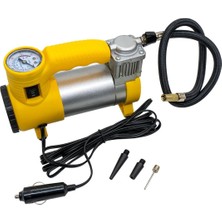 Die Grup Metal Hava Kompresörü 150 Psı 12V Araç Tipi Çakmaklık Araba Bisiklet Teker Lastik Şambrel Top Şişirme