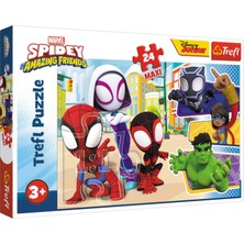 Die Grup Trefl Puzzles - "24 Maxi" - Örümcek ve Arkadaşları/örümcek ve Muhteşem Arkadaşları
