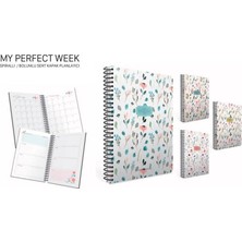 Die Grup Gıpta Gıpta My Perfect Week Spiralli Sert Kapak Planlayıcı A5 120 Yp