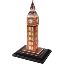 Die Grup Cubicfun 3D 28 Parça Puzzle Big Ben Saat Kulesi - Ingiltere(Led Işıklı)