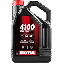 Die Grup Motul 4100 Syn-Nergy Spec 10W-40 4L%100 Sentetik (6100)