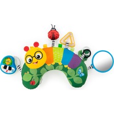 Die Grup Baby Einstein Cal-A-Pillow Yüz Üstü Geçirilen Zaman, Çok Duyusal Aktivite Oyuncakları, Oturarak Oyun, Cal The Caterpillar, 0 Aylık ve Daha Büyük Bebekler Için