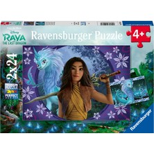Die Grup Ravensburger Puzzles 2X24 P - Sisu, The Last Dragon/disney Raya And The Last Dragon