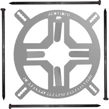 Die Grup Kamp Ayısı® Swedefire™: Bushcraft Isveç Kütük Ocağı