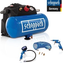 Die Grup Scheppach HC06 Yağsız Hava Kompresörü 1200 W 8 Bar 6lt- 5906153901
