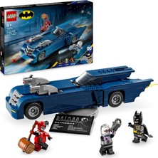 Die Grup LEGO Dc Batman: Batmobile ile Batman, Harley Quinn ve Mr. Freeze’e Karşı 76274-8 Yaş ve Üzeri Süper Kahraman Sevenler Için Inşa Edilebilen Yaratıcı Oyuncak Yapım Seti (435 Parça)