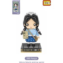Die Grup Loz Micro Anime Serisi 1556 Modeli 260 Parça Dekoratif Oyuncak Yapım Seti Yapı Blok