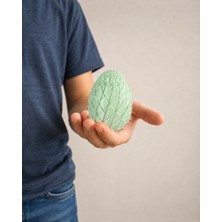 Alvera Dönüşen Ejderha Yumurtası – 3D Baskı Twisty Fidget Oyuncağı-Mint