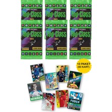 Die Grup Hediyecik Panini Fifa Top Class 2024 Futbolcu Kartları 10 Paket (80 Kart)