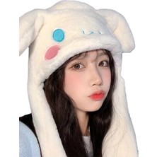 Die Grup Netavantaj Cinnamoroll Sevimli Hareketli Kulaklı Işıklı Şapka