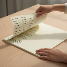 Die Grup Fark Tanıtım | Paperto. A3 Kopar At Not Kağıdı, 29,7 × 42 cm (A3), 80 Yaprak, 110 gr Ivory Kağıt, Yapışkansız Masaüstü Not Kağıdı (Kareli)
