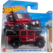 Die Grup Hot Wheels - ´15 Landrover Defender Double Cab - Hw Dirt 10/10 - JBB06 - Short Card - Yokohama - Mattel 20255-1:64