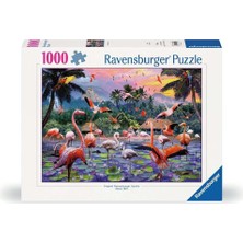 Die Grup Ravensburger 1000 Parçalı Puzzle Flamingolar
