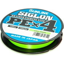 Die Grup Sunline Siglon Pex4 Pe Misina Lıght Green 0.187MM - 150MT - 9.2kg