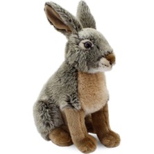 Die Grup Animals Of The World Oturan Yaban Tavşanı Peluş Oyuncak, 28CM