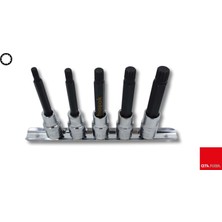Die Grup Ceta Form 1/2" M6-14 Xzn Uçlu 12 Köşe Uzun Lokma Takımı C28S-RX5L