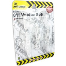 Die Grup Automix Vantuz Set 8’li | Cam ve Yüzey Taşıma Aparatları | Pratik ve Dayanıklı