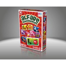 Die Grup Ks Games Çocuk Alfabe Öğreniyorum 58 Parça Puzzle