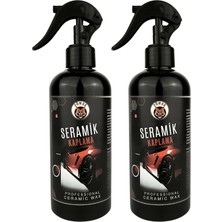 Die Grup Seramik Kaplama Sprey Ceramic Wax Kaporta ve Cam Koruma 2 Adet 410 ml