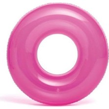 Die Grup Intex 59260 Şeffaf Renkli Simit 76 Cm, Su Sporları, Plaj Malzemesi, Şişme Ürün, Yüzme Aksesuarı, Kamp, Dalış, Güvenlik