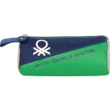 Die Grup United Colors Of Benetton Color Blocking Erkek Çocuk Üçgen Kalemlik - Lacivert-Yeşil