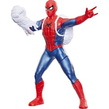 Die Grup Marvel Studios Spider-Man: Yepyeni Bir Gün Aksiyon Efektli 15,2 cm Ses Efektli Elektronik Figür, Çocuklar Için Süper Kahraman Oyuncakları ve Figürleri, 4 Yaş ve Üzeri