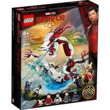 Die Grup LEGO Marvel Shang-Chi Antik Köyde Savaş 76177 Koleksiyonluk Ejderha ve Süper Kahraman LEGO Minifigürlü Oyun Seti (400 Parça)