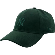 Die Grup New Era 9forty Velur Yankees Wmns Cap Beyzbol Şapkası Beyzbol Şapkası Mlb Curved Brim Kadın Şapkası York Kadın Şapkası - Metal Toka, Şemsiyeli Ilkbahar-Yaz Sonbahar-Kış, Koyu Yeşil., Tek Beden