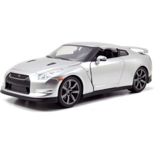 Die Grup Jada, 253203082, Hızlı ve Öfkeli, Lisanslı, 2009 Nissan Gt-R 1:24, 19 Cm, Die-Cast (Metal), Açılabilen Parçalar