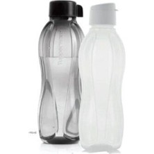 Die Grup Tupperware Şişe Suluk 1litre 2li(Çevirmeli ve Pratik Kapak)