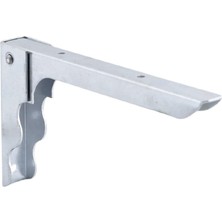 Die Grup BADEM10 Metal Katlanır Raf Altı Ayağı 18 x 10 cm (1 Adet) Duvara Monteli Balkon Masası Sehpası Montajı