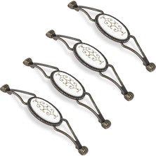 Die Grup BADEM10 Seçil Çekmece Dolap Kapak Kulpu Kulbu Antik Metal Kulp 128 mm (4 Adet)