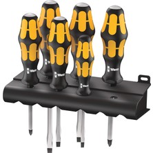Die Grup Wera Tornavida Seti 932/6 Kraftform Plus: Keski Tornavida+ Raf, 6 Parça, 05018282001