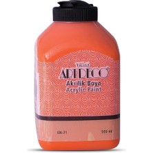 Die Grup Artdeco Akrilik Boya, 500ML, Turuncu 3603