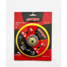 Die Grup Rayno Profesyonel Zımparalama Pedi - 150MM (6 Inç) Cırtlı Zımpara Tabanı, 12.000 Rpm Maksimum Hız, Havalı ve Elektrikli Zımpara Makineleri ile Uyumlu, Dayanıklı Esnek Yapı