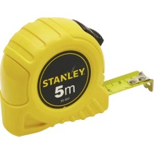 Die Grup Stanley 1-30-497 Şerit Metre, 5MX19MM, Sarı/siyah
