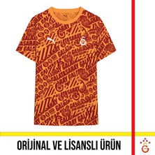 Galatasaray Lisanslı Puma Sarı - Kırmızı Culture T-Shirt 78291706