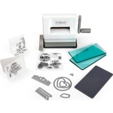Die Grup Sizzix Sidekick Delme Makinesi 661770, 6,35 cm Açıklık, Beyaz