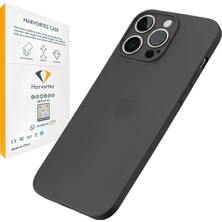 Harvortez iPhone 16 Kılıf 6.1" ile Uyumlu, Ultra Ince Cep Telefon Kılıfı, Kamera Bölge Koruyucu, Eks