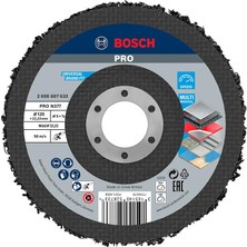 Die Grup Bosch Reinigungsscheibe N377 Best For Metal 125 Mm, 1 Adet.