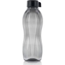 Die Grup Tupperware Eko Şişe 1 Litre Matara Suluk Vidalı Kapak Water Bottle Hsgl Siyah